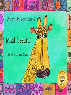 cover image of What Do You Know?